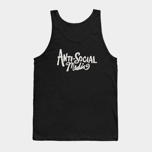 Anti-social Media Tank Top by bubbsnugg